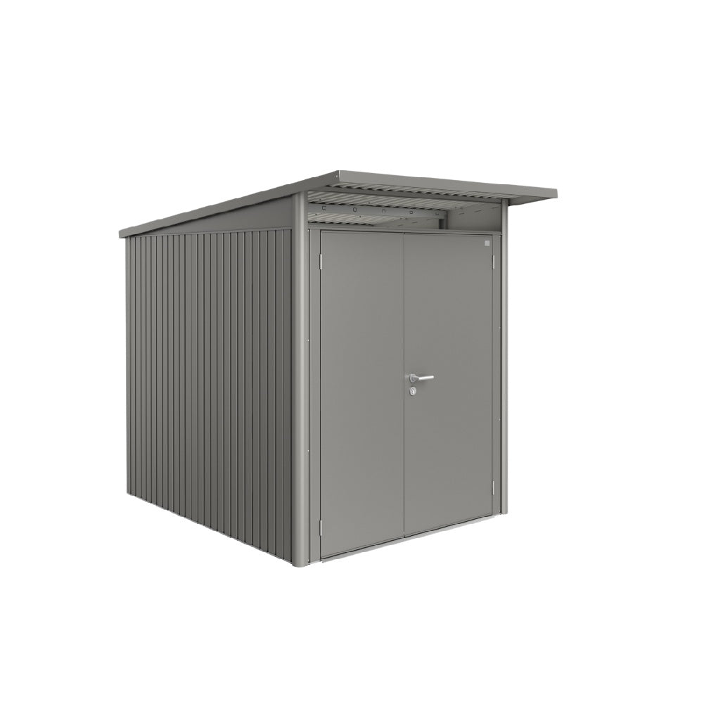 Metal Storage Shed for Outdoor Use - Steel Construction - 200 x 100 x 150