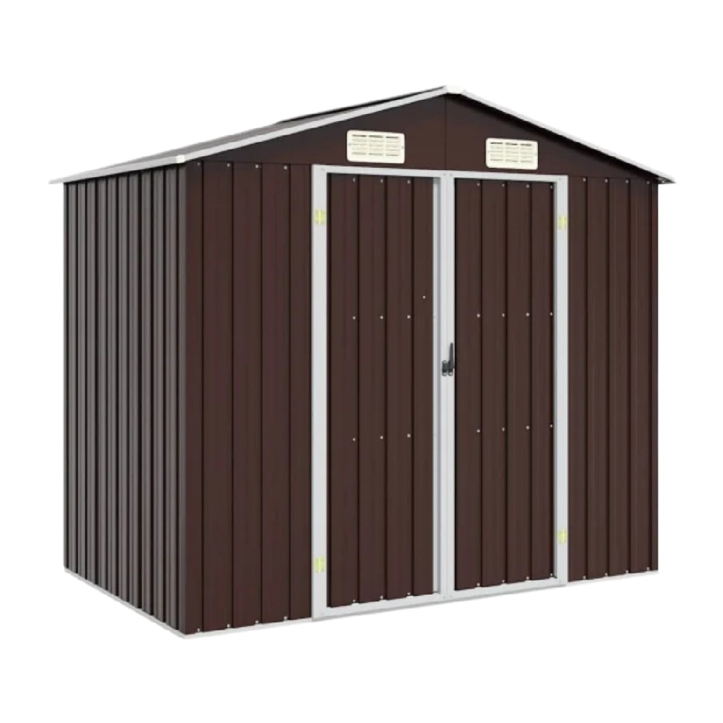 Storage Shed for Outdoor Use in Metal - 200 x 150 x 160