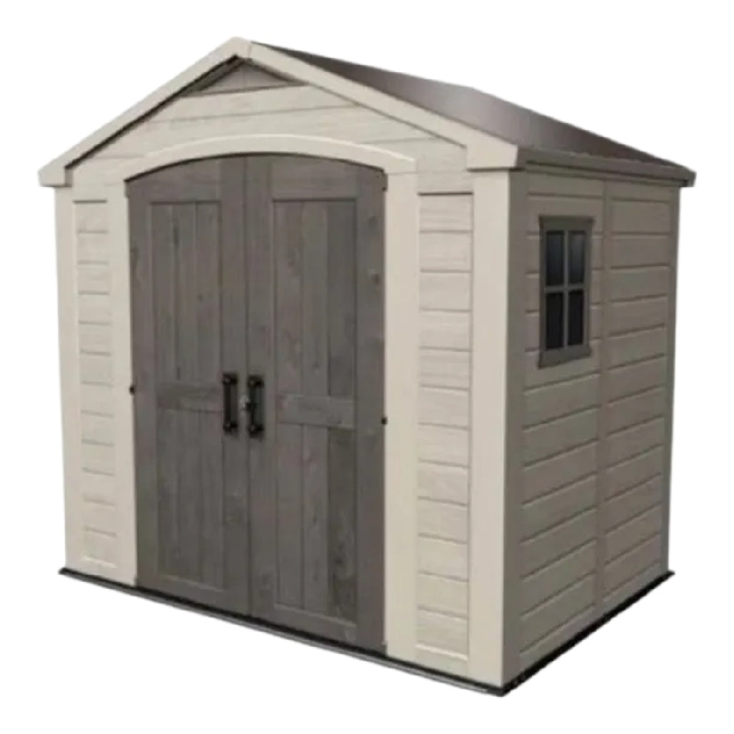 Garden Storage Shed for Tools and Equipment in Wood and Metal - 150 x 100 x 120