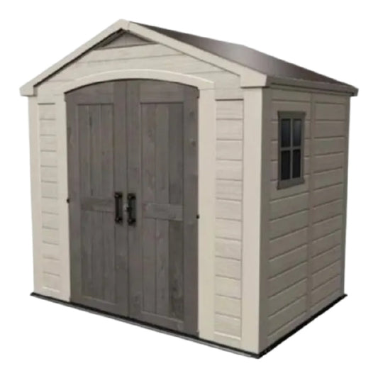 Garden Storage Shed for Tools and Equipment in Wood and Metal - 150 x 100 x 120