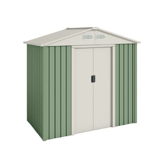 Metal Storage Shed for Outdoor Use - Steel Construction - 150 x 90 x 120
